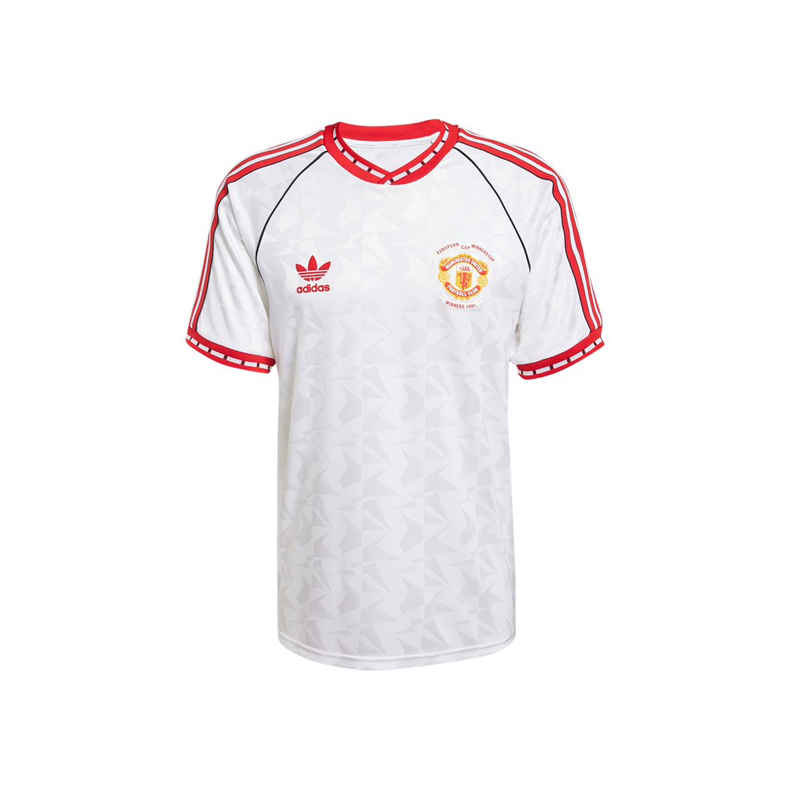 아디다스 맨체스터 유나이티드 '91 어웨이 저지 화이트 - KR 사이즈 (논 마킹 버전)(Adidas Manchester United '91 Away Jersey White - KR Sizing (Non Marking Ver.))