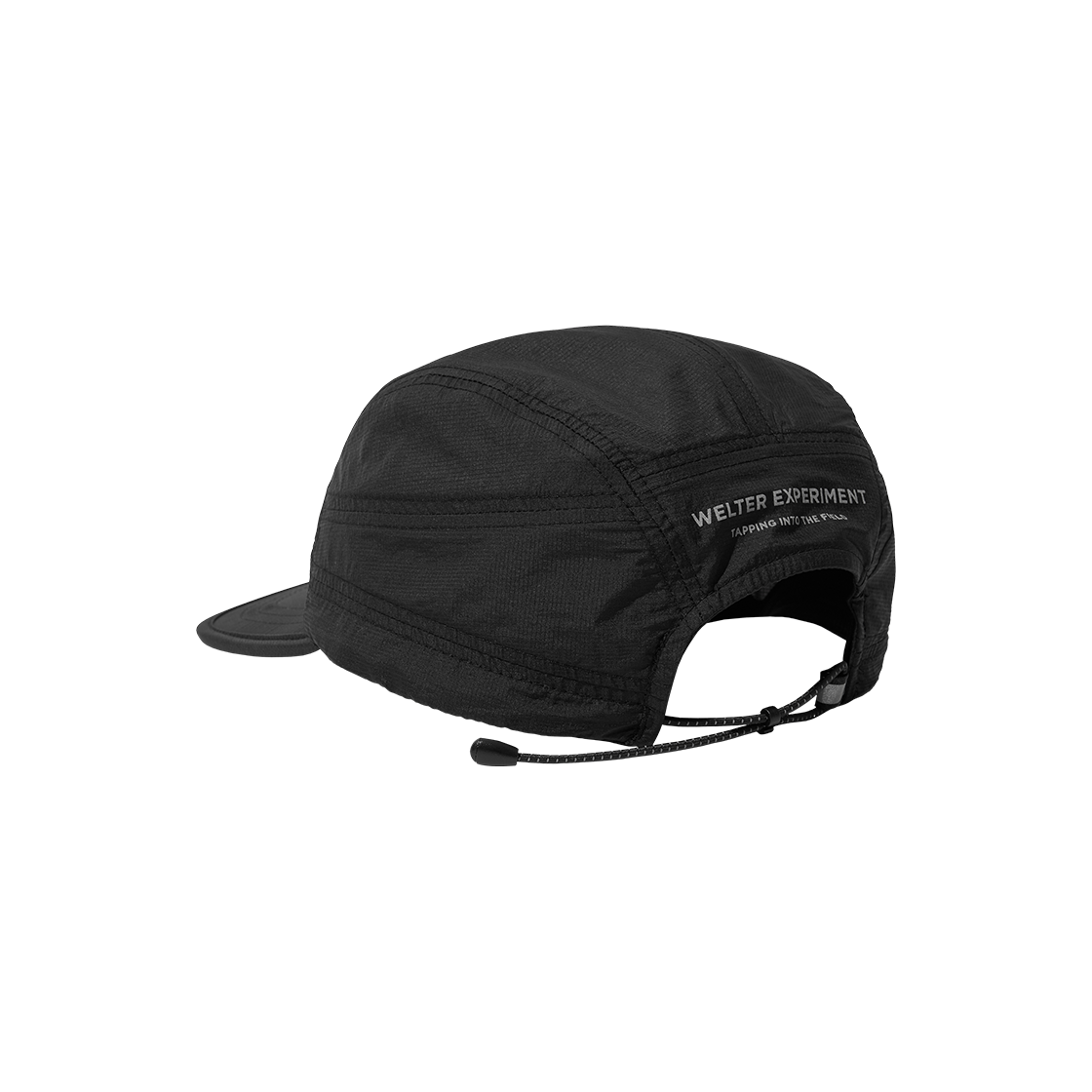 웰터 익스페리먼트 브리보 라이트웨이트 리플렉션 캡 블랙(WELTER EXPERIMENT Breevo Lightweight Reflection Cap Black) - 2