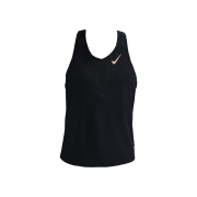 Nike x Jakob Aeroswift Dri-Fit ADV Running Singlet Black Metallic Gold