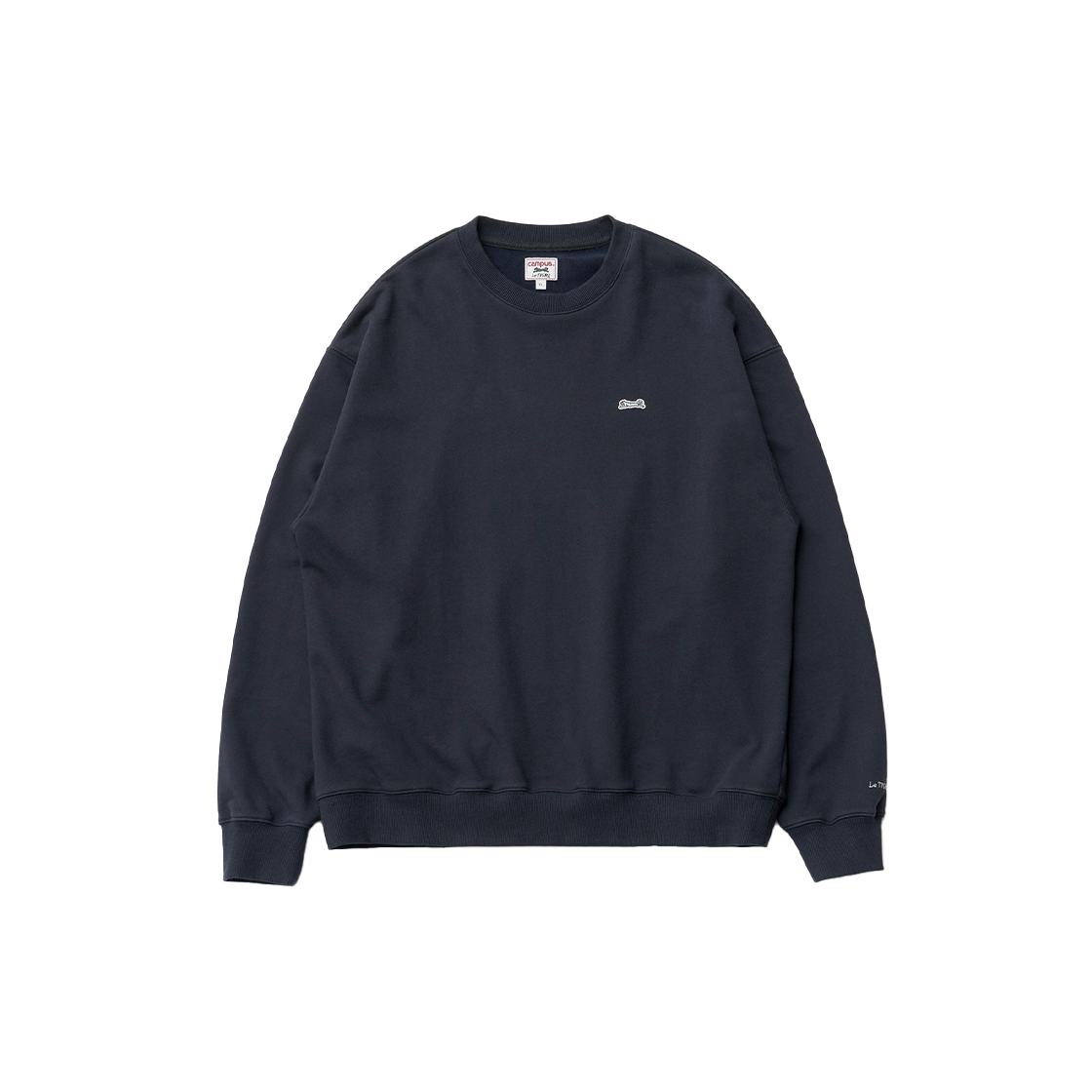 르티그레 클래식 아플리케 스웻셔츠 네이비(Le TIGRE Classic Applique sweatshirt Navy)