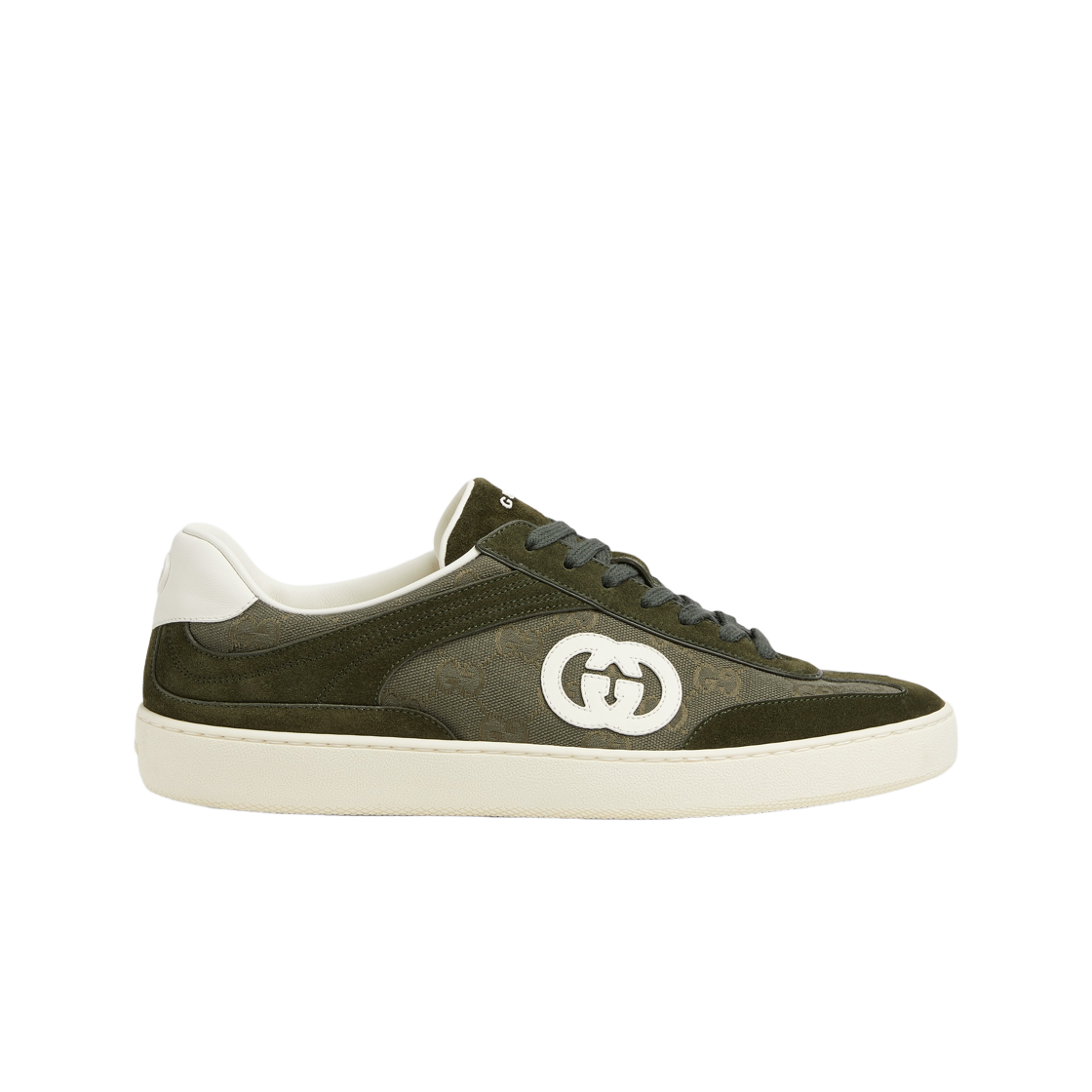 840330-AAE80-3354 Gucci G75 Sneakers Dark Green