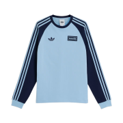 Adidas x Oasis Tour 3-Stripes Longsleeve T-Shirt Clear Sky Night Indigo - US Sizing