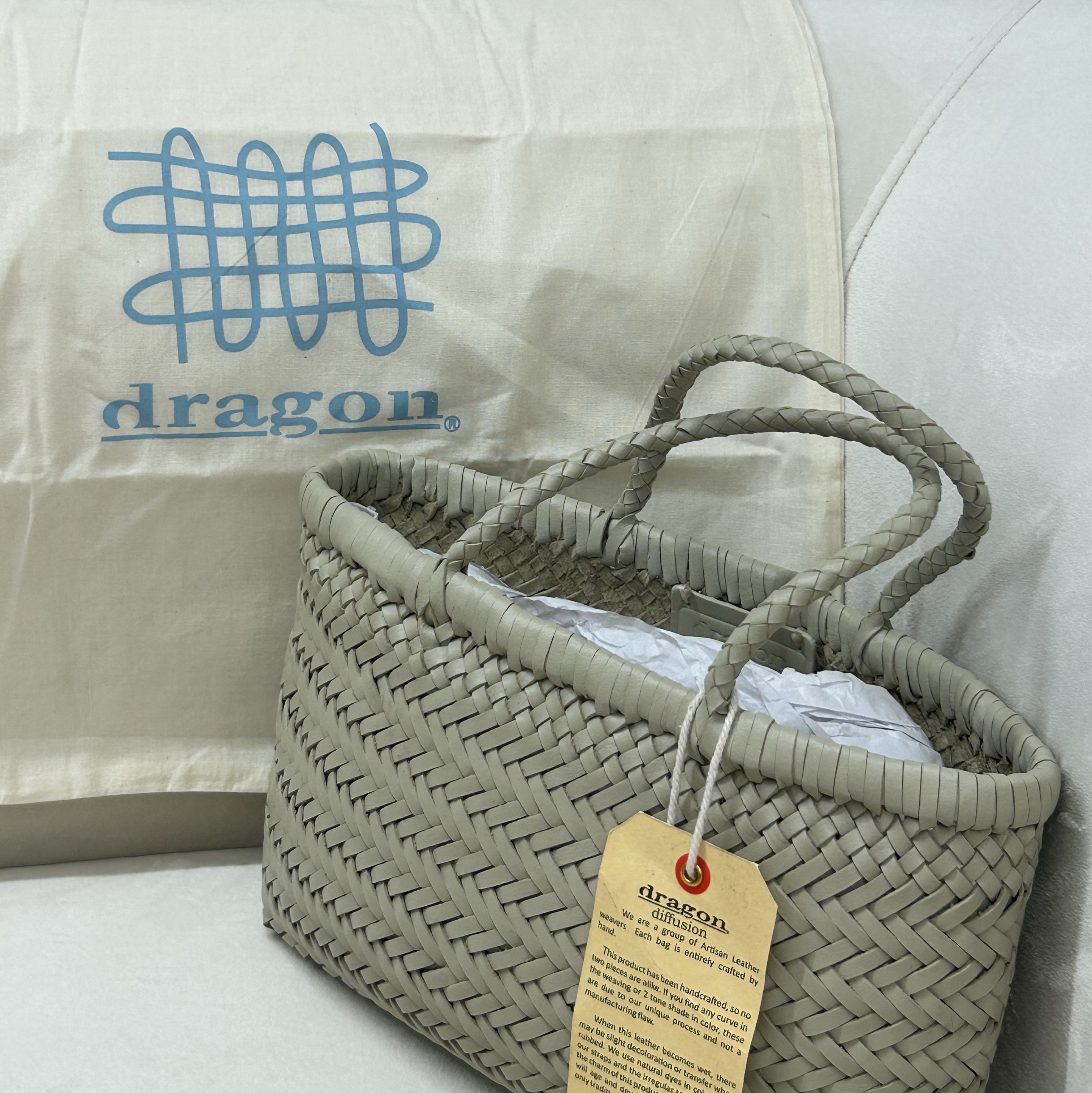 Dragon Diffusion Mini Flat Gora Pearl 착용 스타일