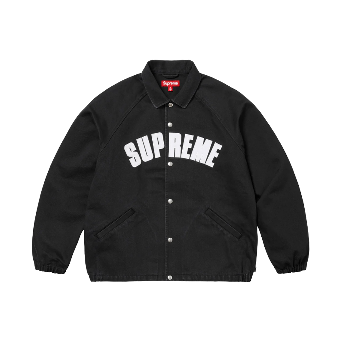 슈프림 아크 데님 코치 자켓 블랙 - 25SS(Supreme Arc Denim Coaches Jacket Black - 25SS)