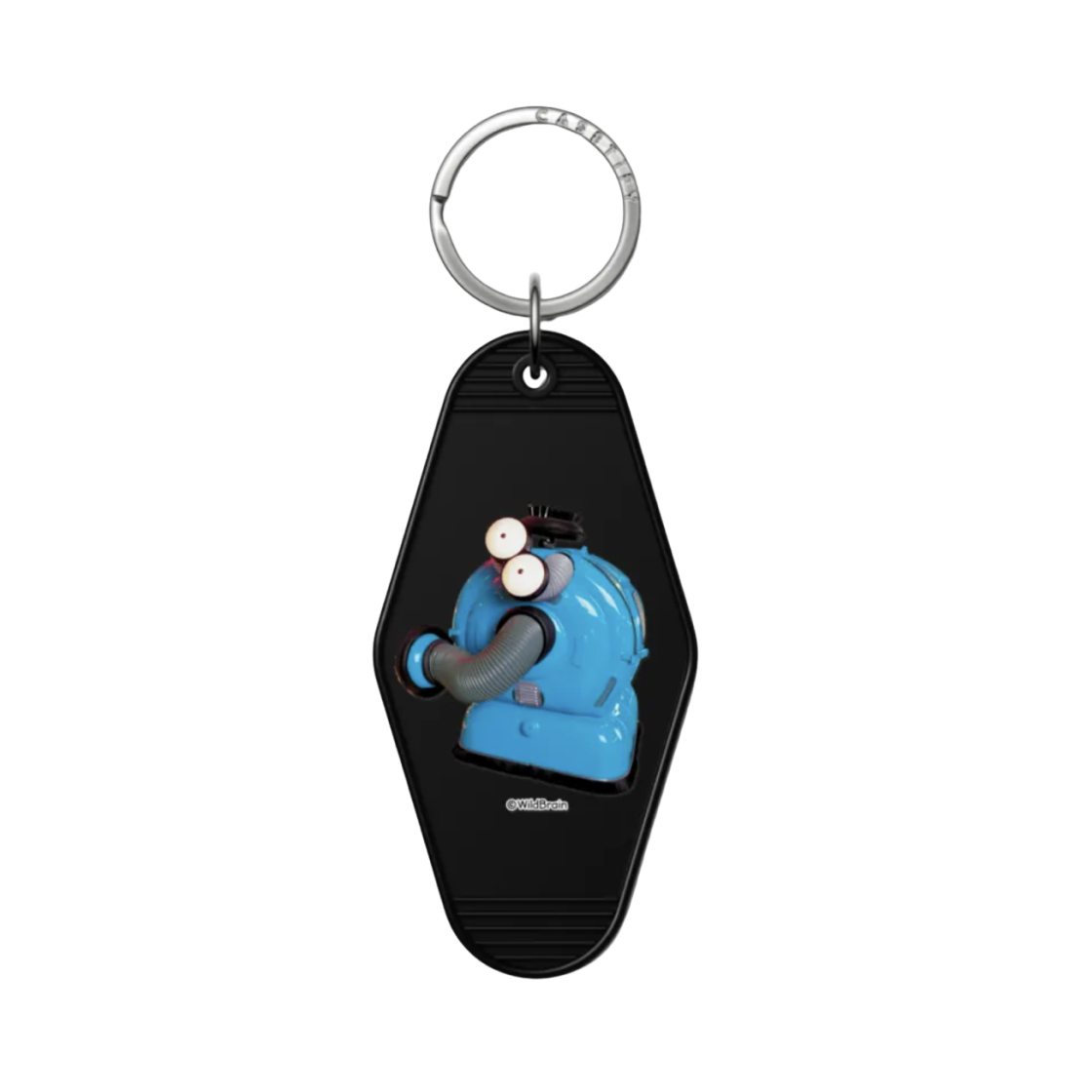 케이스티파이 x 텔레토비 푸푸 키체인 태그 블랙(Casetify x Teletubbies Noo Keychain Tag Black)