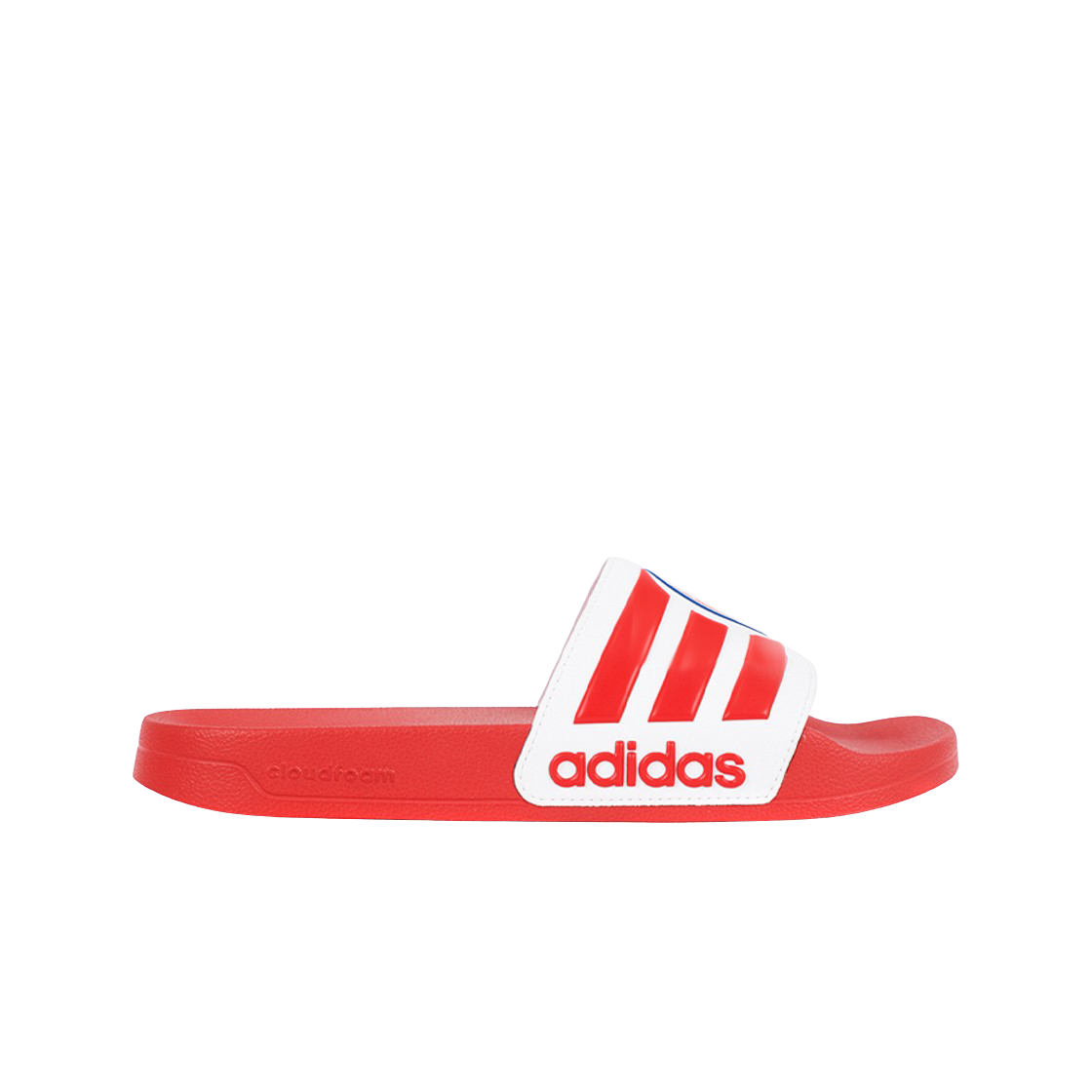 아디다스 바이에른 뮌헨 아딜렛 샤워 슬라이드 레드 화이트(Adidas Bayern Munchen Adilette Shower Slides Red White)
