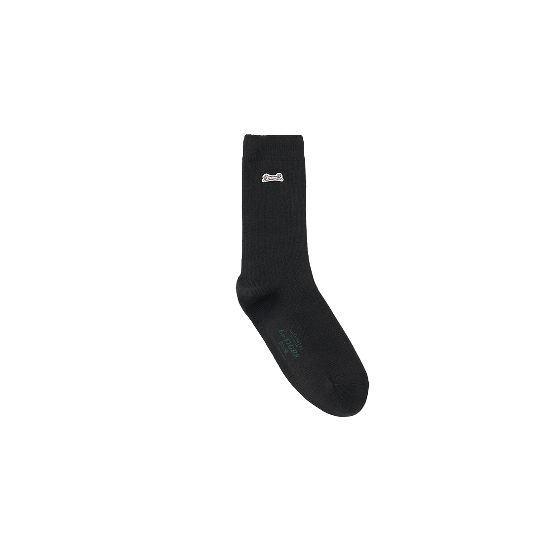 르티그레 헤리티지 립드 삭스 블랙(Le TIGRE Heritage Ribbed Socks Black)
