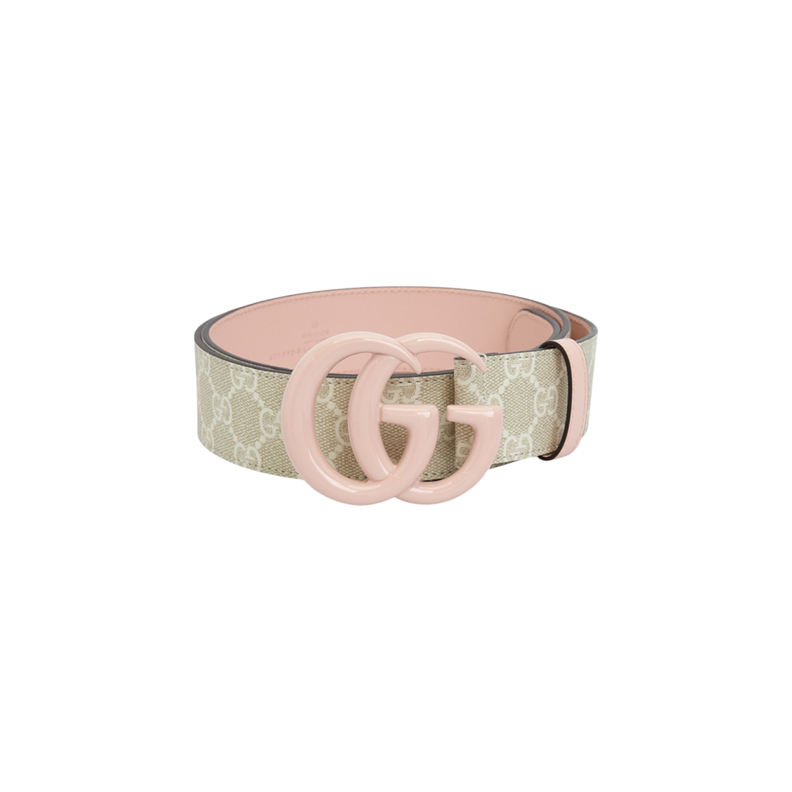 구찌 GG 마몽 와이드 벨트 핑크 베이지(Gucci GG Marmont Wide Belt Pink Beige) - 1