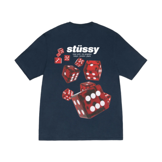 Stussy Rollers T-Shirt Navy
