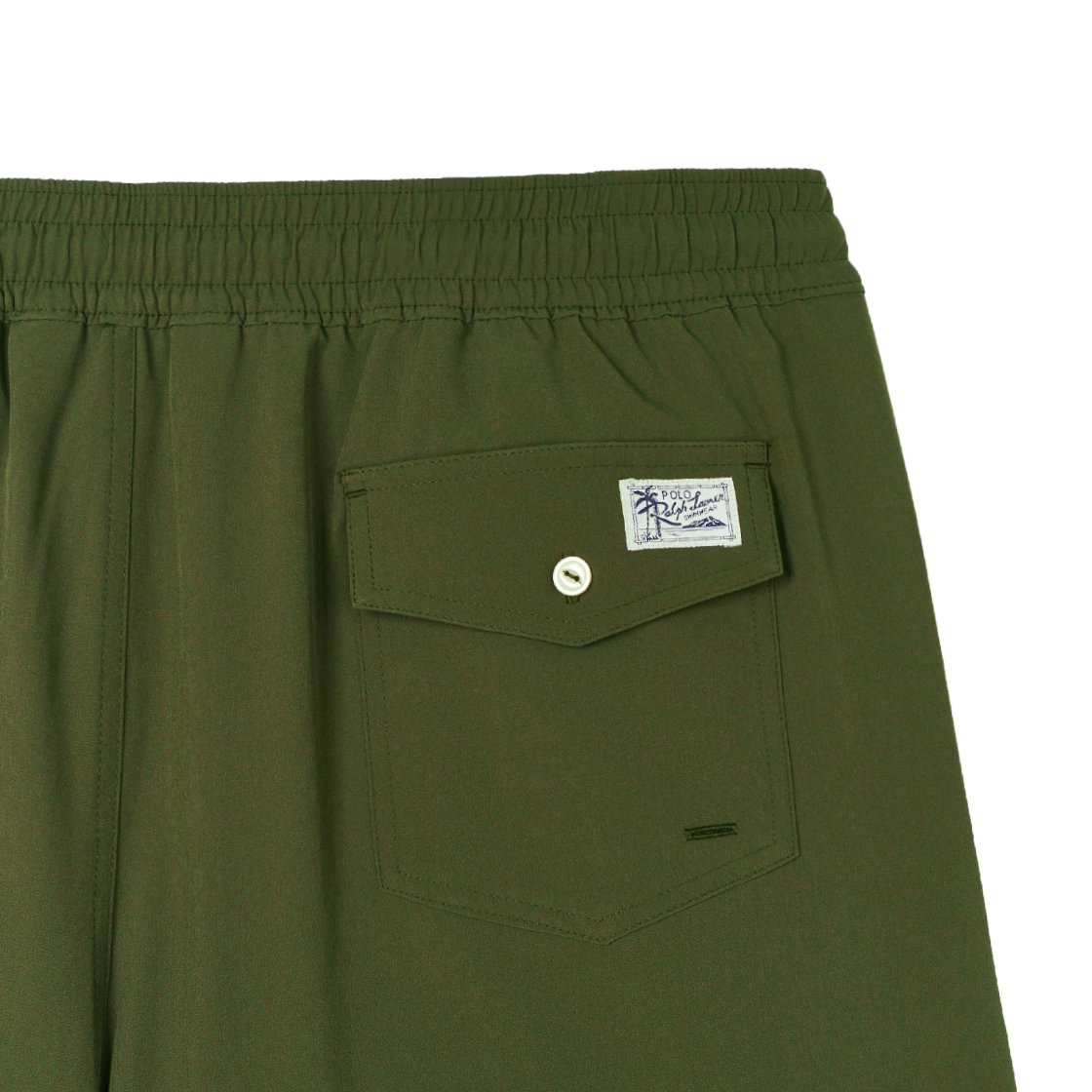 KM5CPASRLD0OL [30% 적립] Polo Ralph Lauren 14.6cm Traveler Classic Swim Trunk Dark Green - 25FW - #6
