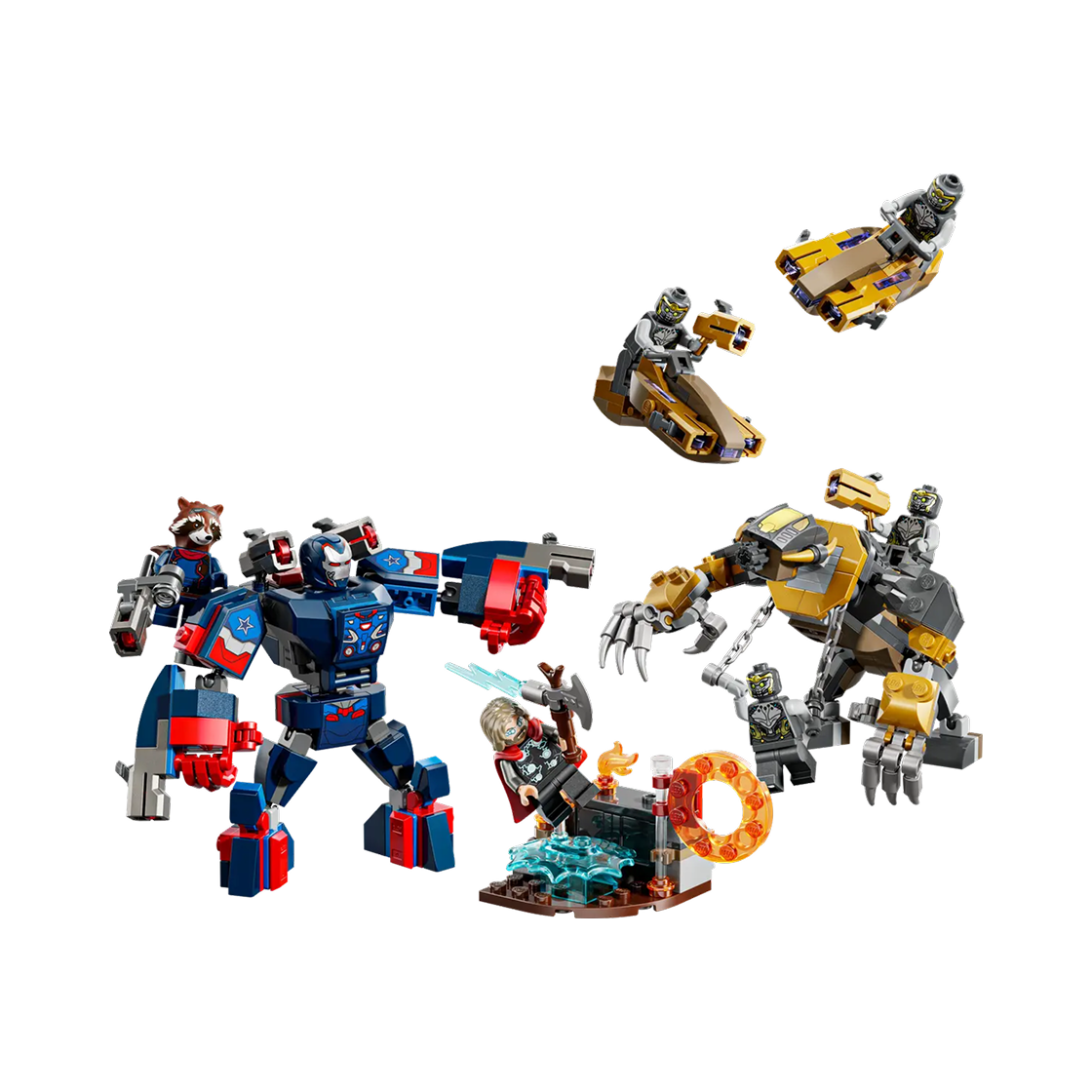 레고 마블 어벤져스: 엔드게임 토르 대 치타우리(Lego Marvel Avengers: Endgame Thor vs. Chitauri)