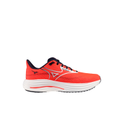 Mizuno Wave Rider 29 Fiery Coral Baseball White