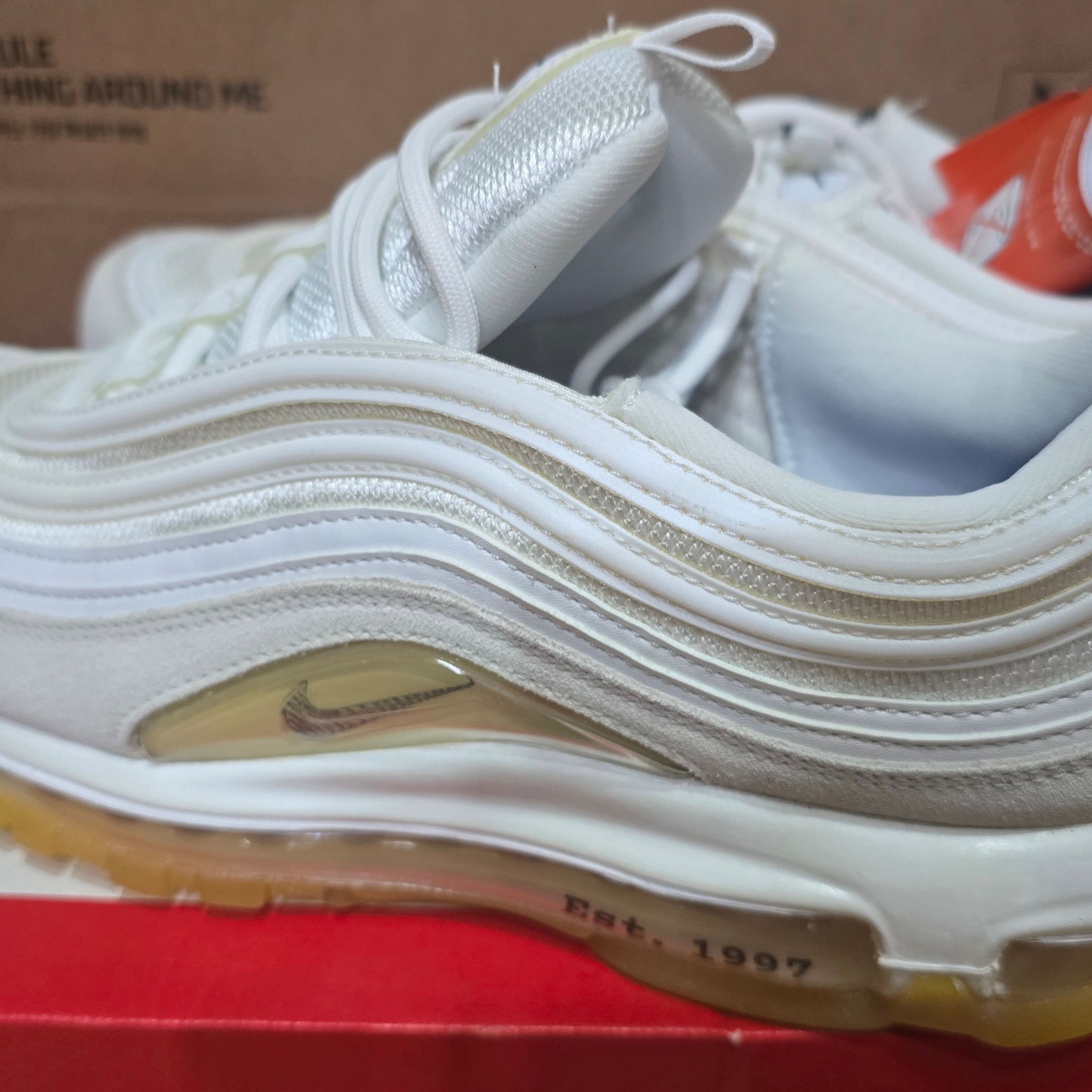 Nike Air Max 97 M. Frank Rudy 착용 스타일