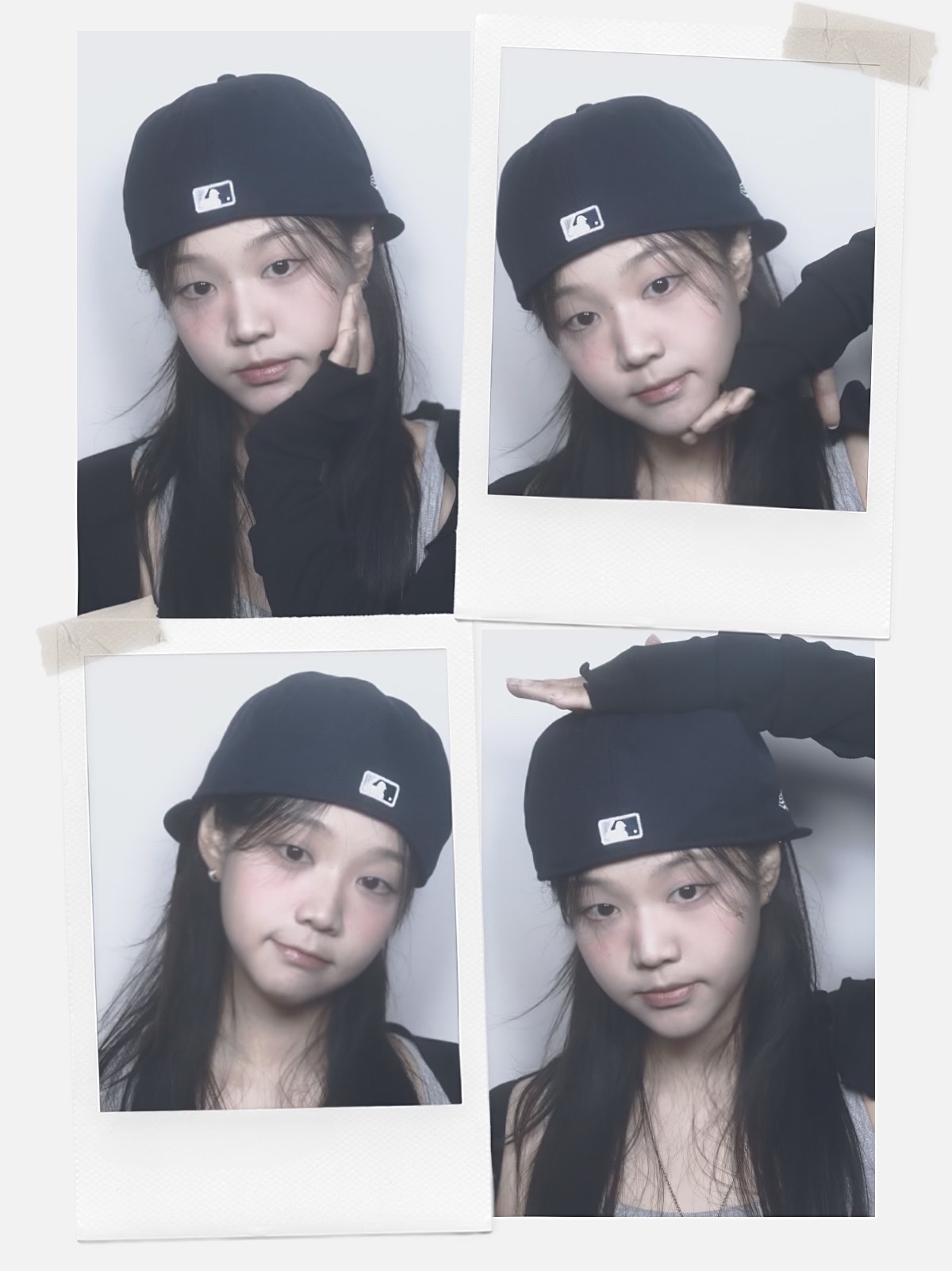 New Era 59Fifty MLB Authentic New York Yankees Game Navy, (W) Hysteric Glamour On Skull Pick Necklace Silver 착용 스타일