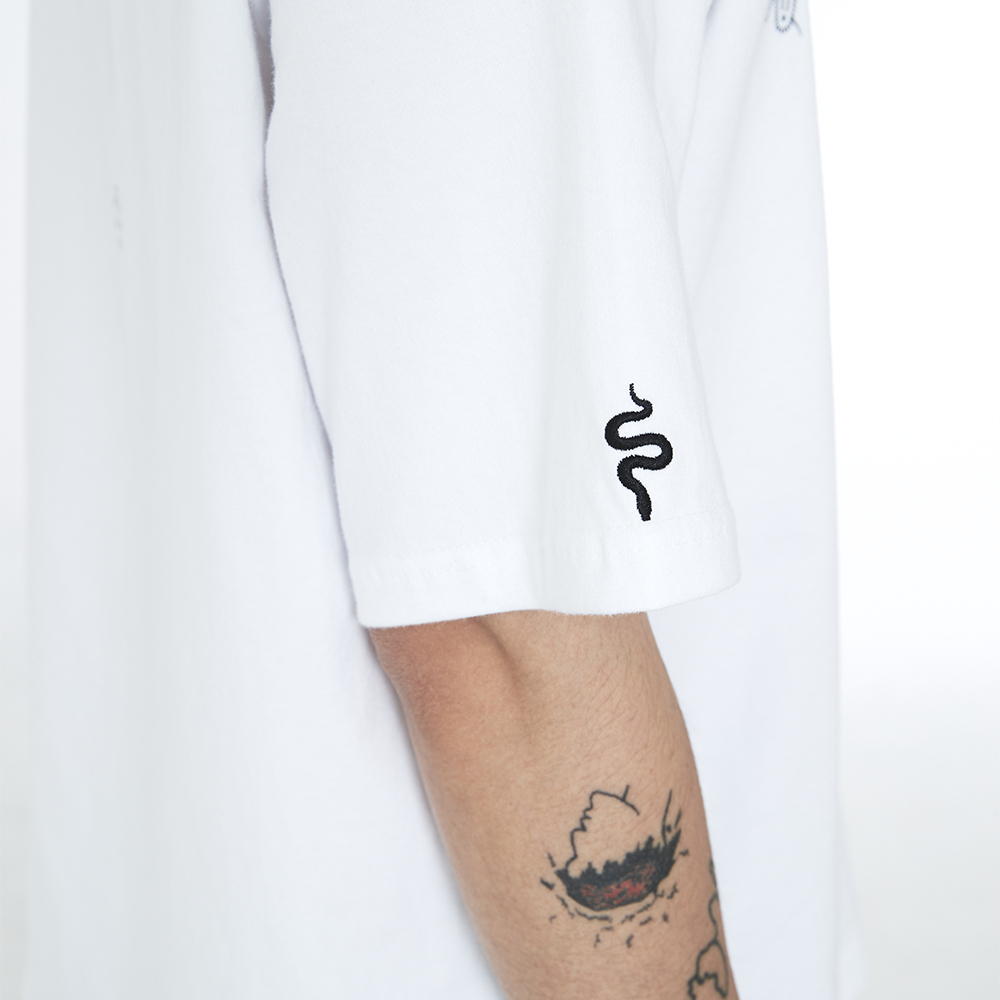쎄르페 x James Keys EVERYBODY GOES 반팔티 화이트(SSERPE X James Keys Everybody Goes Half Sleeve T White) - 4