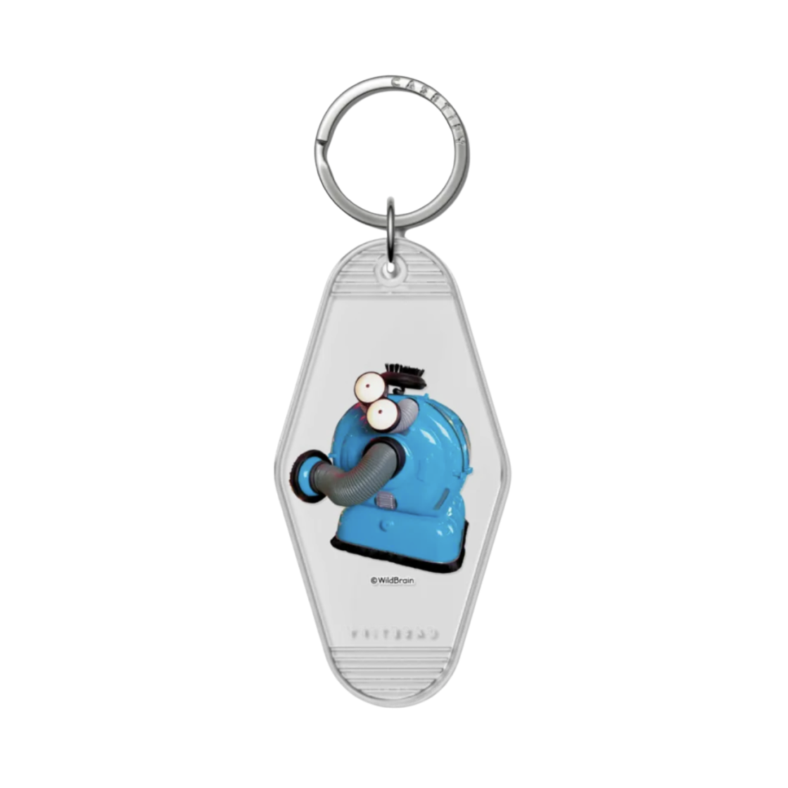 케이스티파이 x 텔레토비 푸푸 키체인 태그 프로스트 화이트(Casetify x Teletubbies Noo Keychain Tag Frost White)