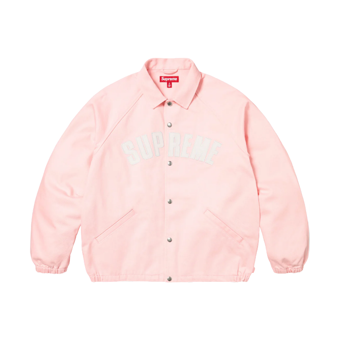 슈프림 아크 데님 코치 자켓 라이트 핑크 - 25SS(Supreme Arc Denim Coaches Jacket Light Pink - 25SS)