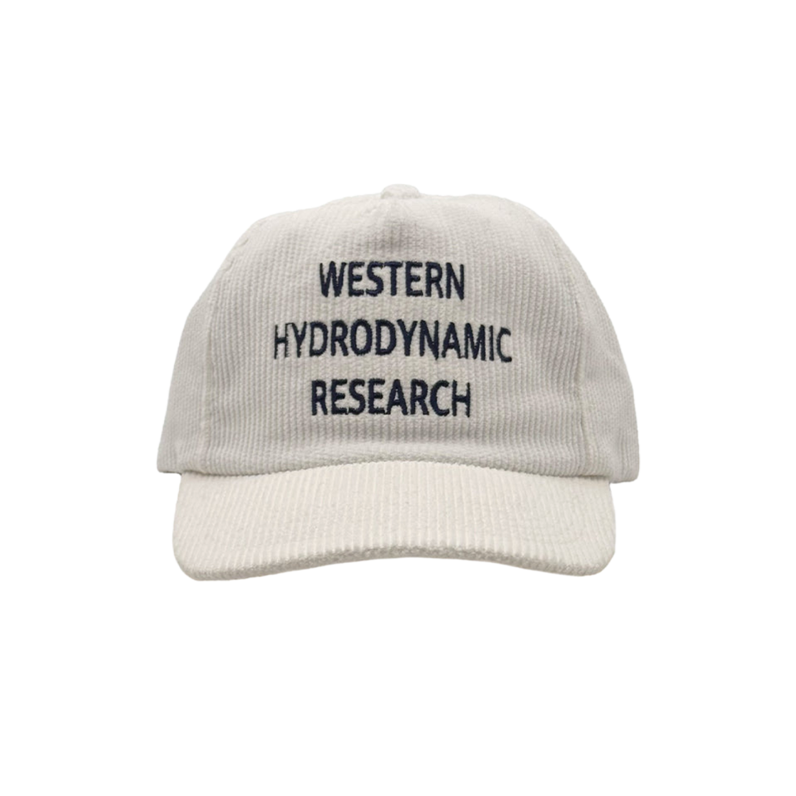 웨스턴 하이드로다이나믹 리서치 웨일 코드 햇 화이트 네이비(Western Hydrodynamic Research Whale Cord Hat White Navy)