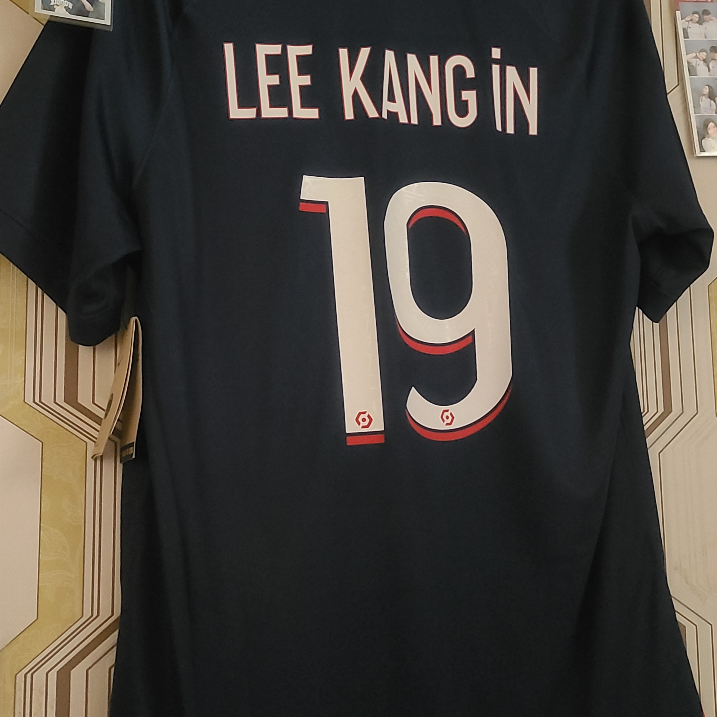 Nike Paris Saint-Germain 2023/24 Dri-Fit Stadium Home Jersey Midnight Navy (Non Marking Ver.) 착용 스타일