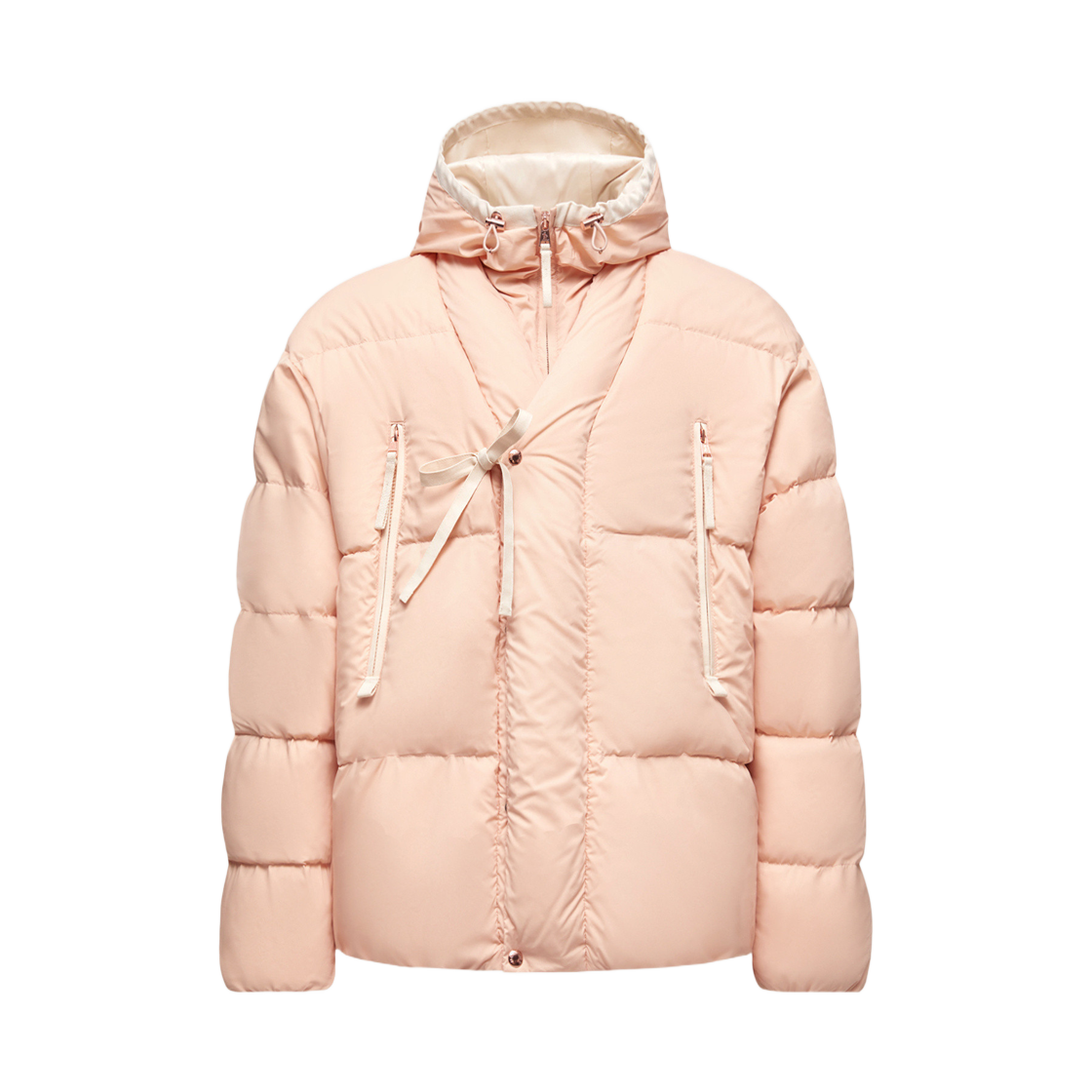 몽클레르 x 길가 팜 디자인 바이 도널드 글로버 텐젤로 쇼트 다운 자켓 - 25FW(Moncler x Gilga Farm Designed By Donald Glover Tangelo Short Down Jacket  - 25FW) - 1