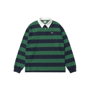 Le TIGRE Rugby Stripe longsleeve T-shirt Navy-Green
