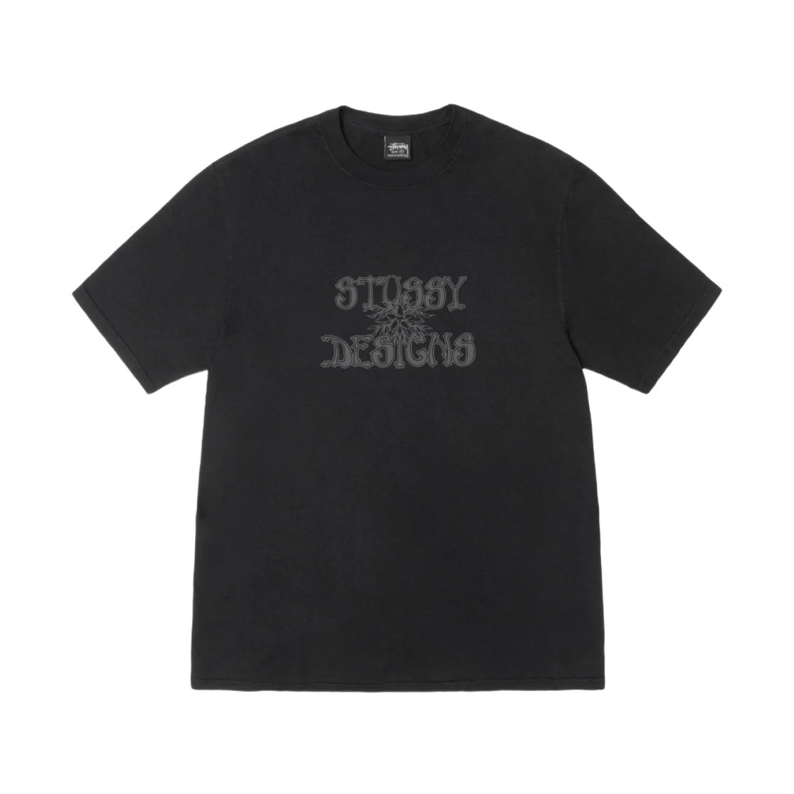 스투시 웨스 팜스 피그먼트 다이드 티셔츠 블랙(Stussy Wes Palms Pigment Dyed T-Shirt Black) - 2