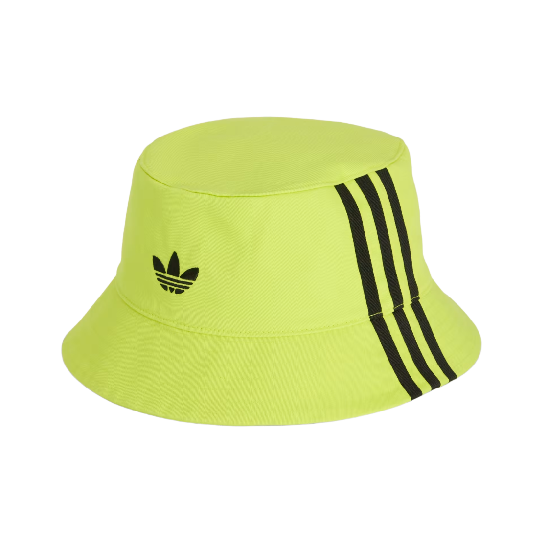 아디다스 x 오아시스 투어 버킷햇 세미 솔라 옐로우 - US 사이즈(Adidas x Oasis Tour Bucket Hat Semi Solar Yellow - US Sizing)