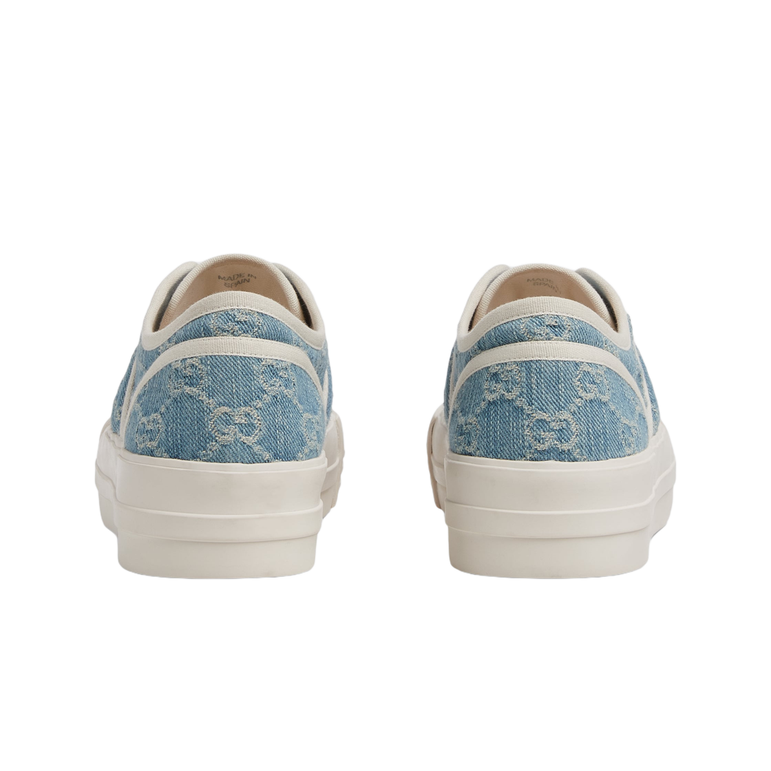 (W) 구찌 청키 스니커즈 라이트 블루 데님((W) Gucci Chunky Sneakers Light Blue Denim) - 3