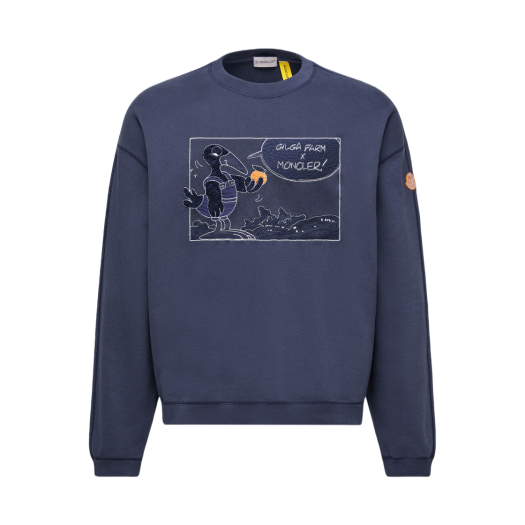 Moncler x Gilga Farm Designed By Donald Glover Cotton Sweatshirt  - 25FW