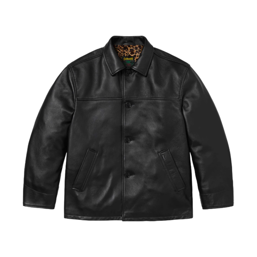 ジャケット・アウター Supreme Schott Chevron Leather Down Fall/Winter 2024 Preview – Supreme