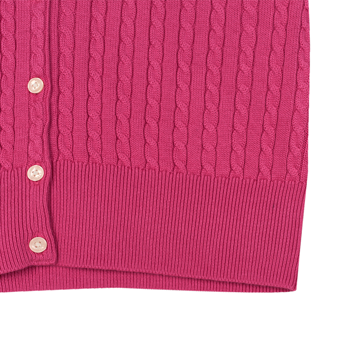 KW5BKNPRLA3PK [20% 적립] Polo Ralph Lauren Children Mini Cable Cotton Cardigan Pink - 25SS - #6