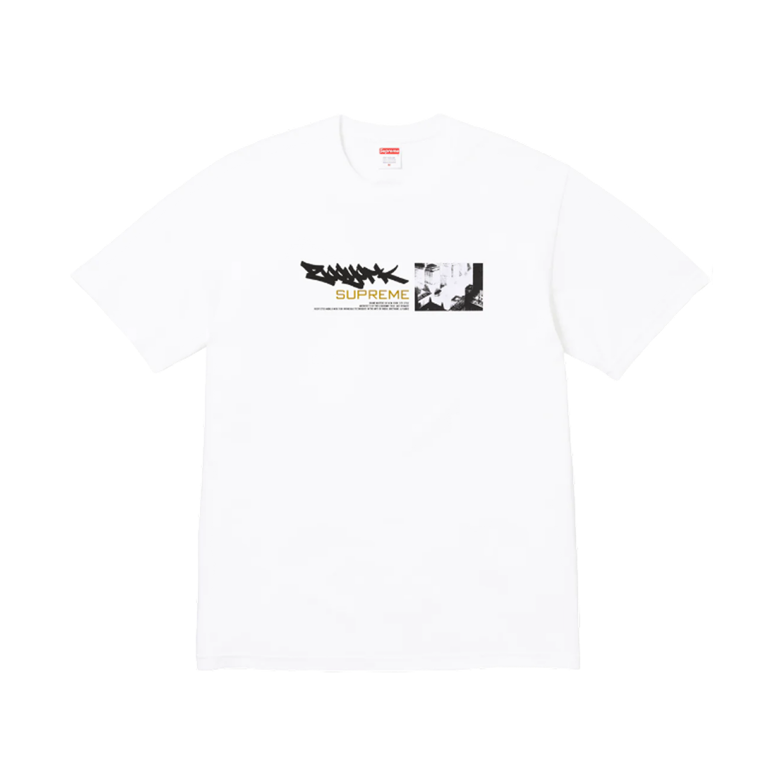 슈프림 x 주욕 다이내스티 티셔츠 화이트 - 25SS(Supreme x Zoo York Dynasty T-Shirt White - 25SS)