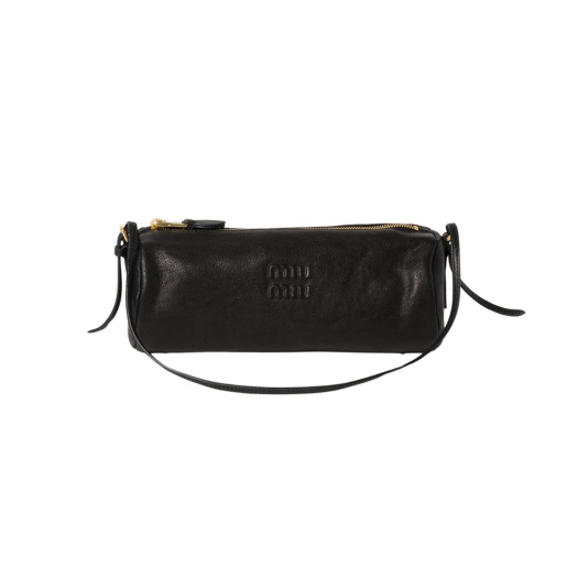 5NE851-AEFX-F0002 Miu Miu Nappa Leather Pouch Black