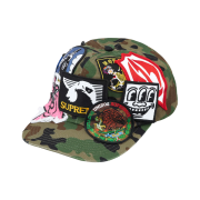 Supreme Patches 6-Panel Olive Camo - 25SS
