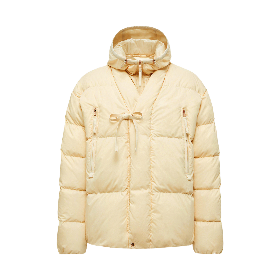 몽클레르 x 길가 팜 디자인 바이 도널드 글로버 텐젤로 쇼트 다운 자켓 - 25FW(Moncler x Gilga Farm Designed By Donald Glover Tangelo Short Down Jacket - 25FW) - 1