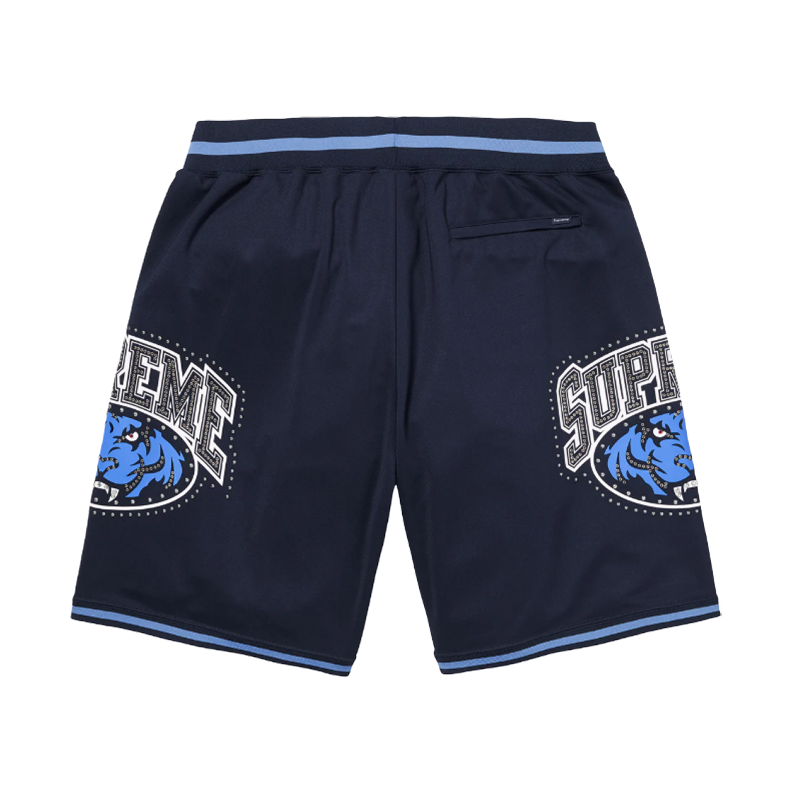 슈프림 스터드 베스킷볼 쇼츠 네이비 - 25SS(Supreme Studded Basketball Shorts Navy - 25SS) - 2