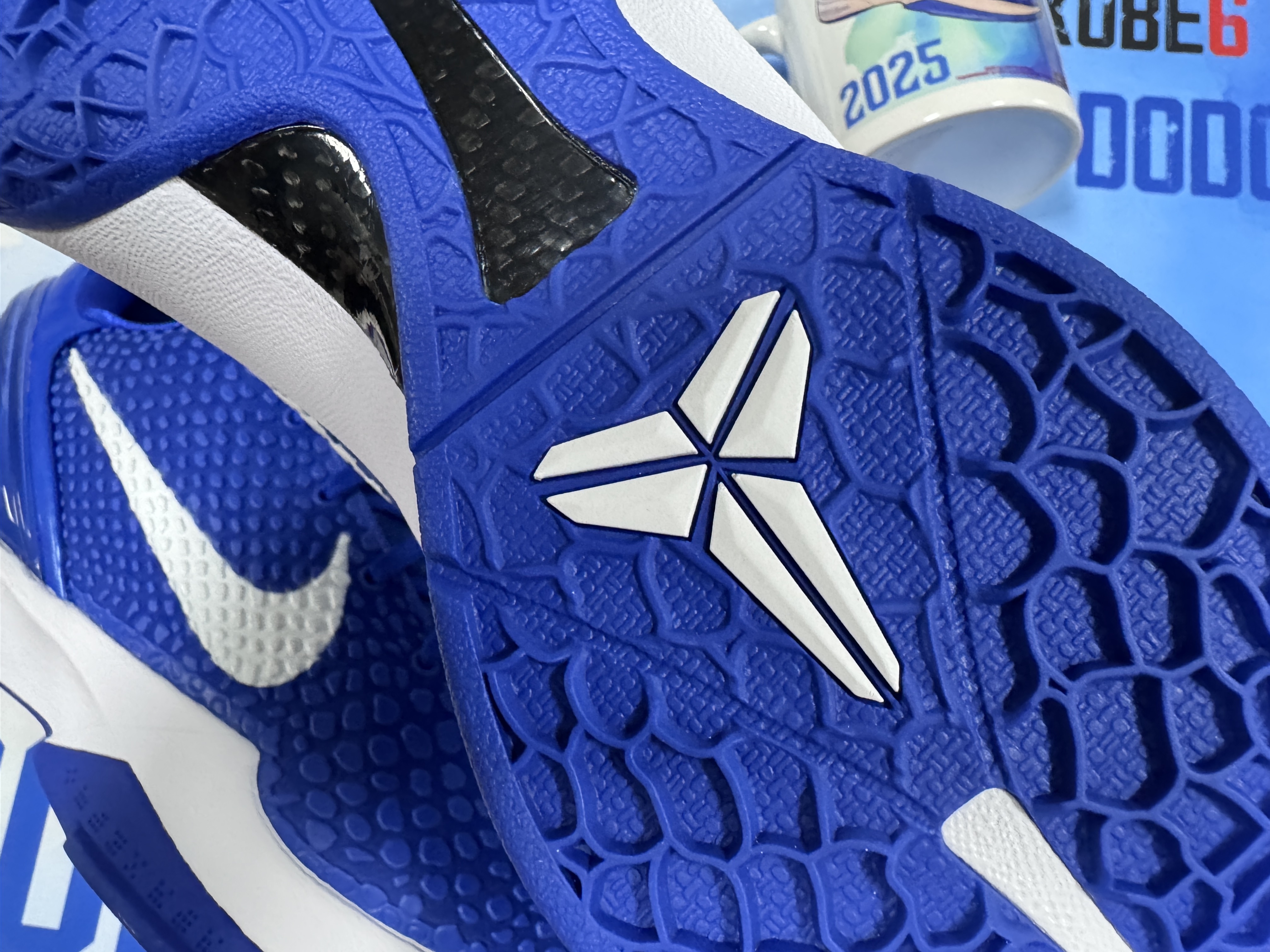 Nike Kobe 6 Protro Game Royal White 착용 스타일 - 5