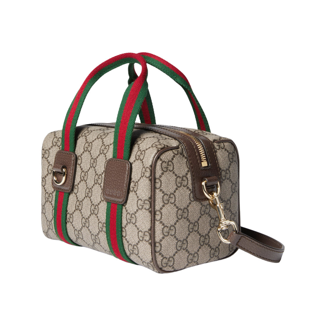 구찌 미니 GG 더플백 베이지 다크 브라운(Gucci Mini GG Duffle Bag Beige Dark Brown) - 2