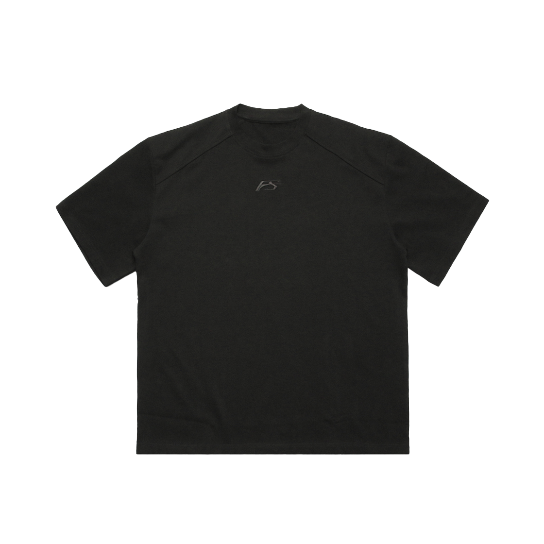 포스센스티브 포스 로고 숄더 티셔츠 블랙(Force Sensitive Fs Logo Shoulder T-Shirt Black)