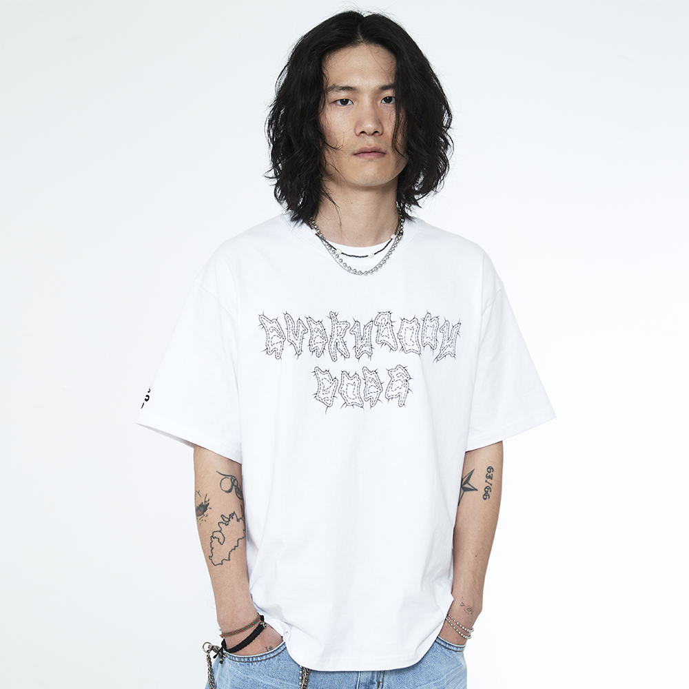 쎄르페 x James Keys EVERYBODY GOES 반팔티 화이트(SSERPE X James Keys Everybody Goes Half Sleeve T White) - 2