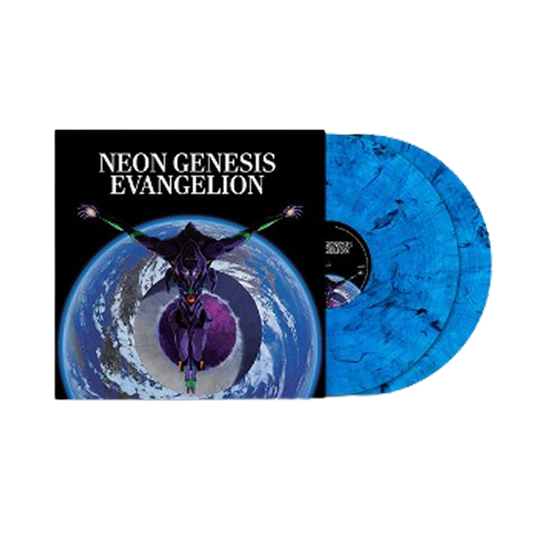 - Neon Genesis Evangelion OST LP Smokey Blue (2LP)