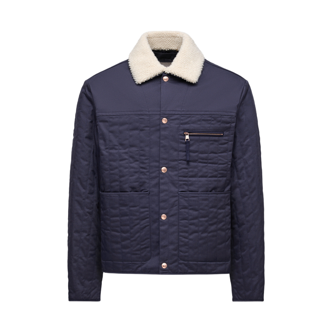 몽클레르 x 길가 팜 디자인 바이 도널드 글로버 키슈스 패딩 셔츠 자켓 - 25FW(Moncler x Gilga Farm Designed By Donald Glover Kishus Padded Shirt Jacket  - 25FW) - 1