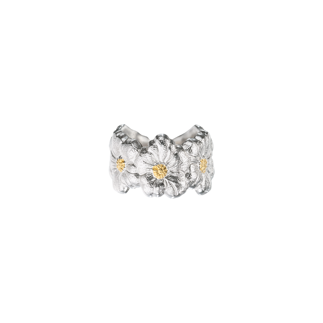 부첼라티 블라썸 베르메이 이터넬레 가데니아 링 스털링 실버(Buccellati Blossoms Vermeil Eternelle Gardenia Ring Sterling Silver)