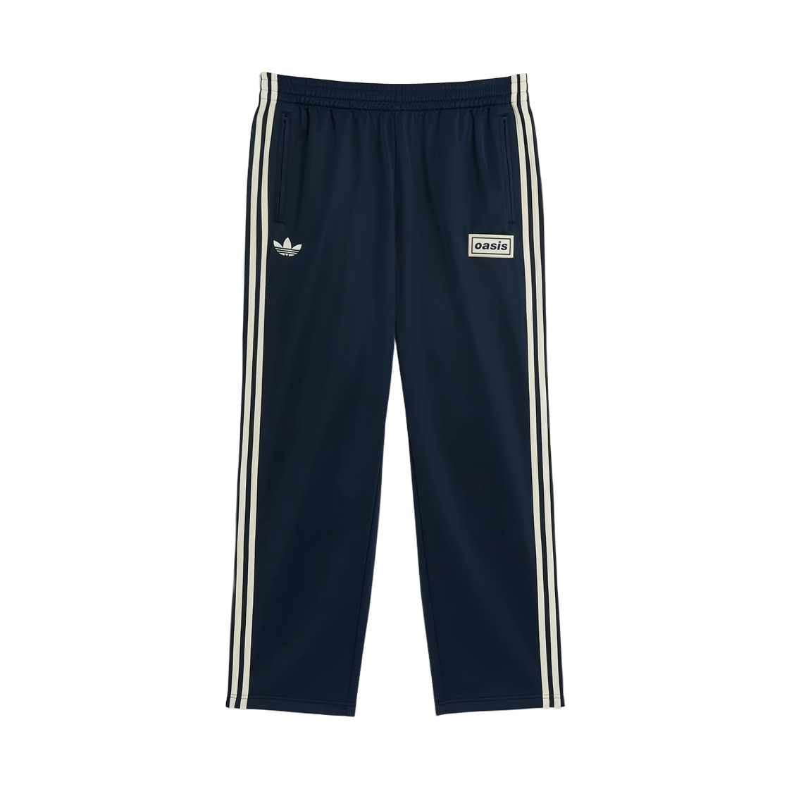 아디다스 x 오아시스 투어 파이어버드 트랙 팬츠 나이트 인디고 - US 사이즈(Adidas x Oasis Tour Firebird Track Pants Night Indigo - US Sizing)