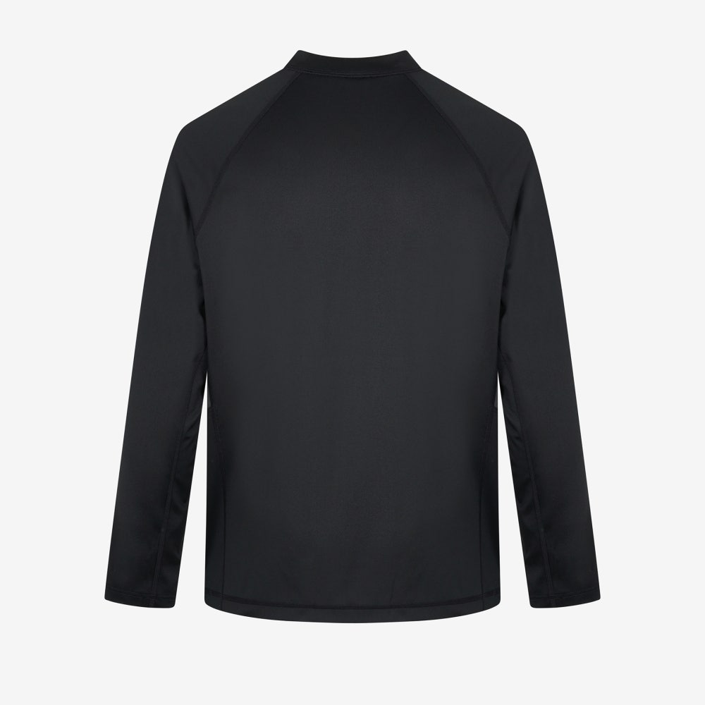 1100FS2RTH2401XBLK FILA Colorblock Zip-Up Rash Guard Black - #2