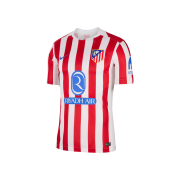 Nike Atletico Madrid 2025/26 Stadium Home Dri-Fit Soccer Replica Jersey Sport Red White (Non Marking Ver.)