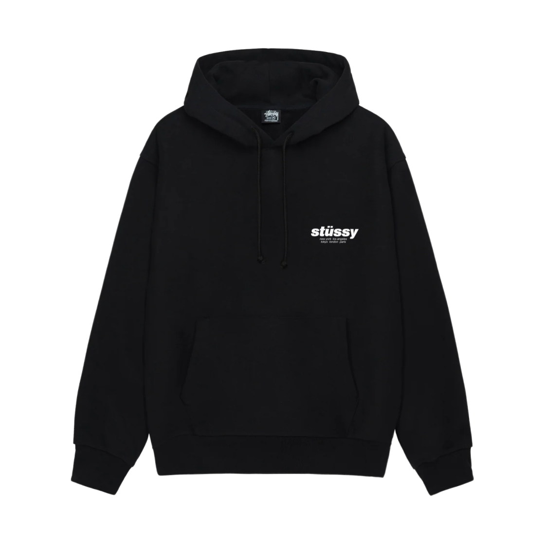 스투시 롤러스 후드 블랙(Stussy Rollers Hoodie Black) - 2