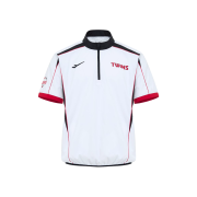 LG Twins x Prospecs 2025 Authentic Short Sleeve Zip Up Windbreaker White (Non Marking Ver.)