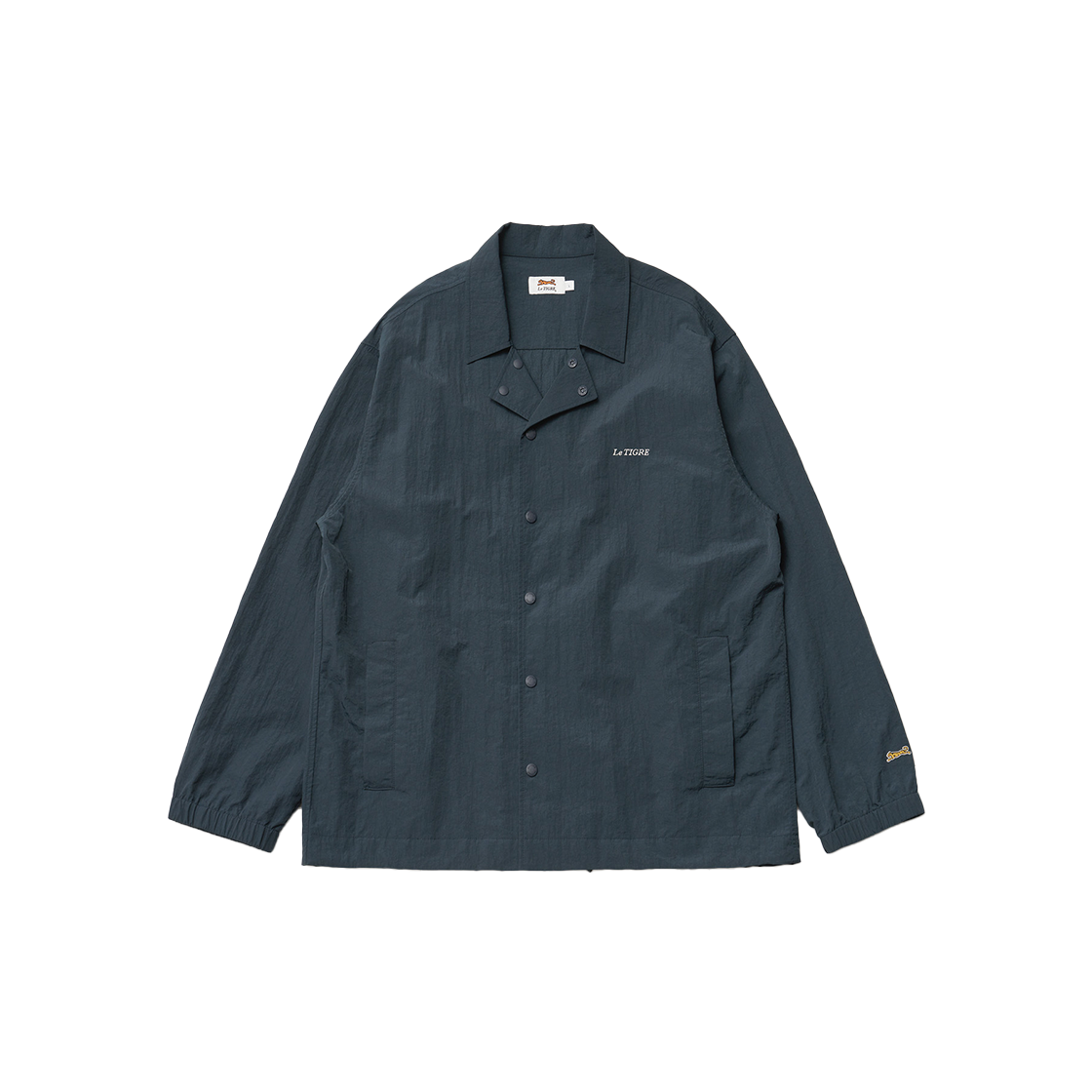 LTFSJK004DB Le TIGRE Modern Coach jacket Light Navy