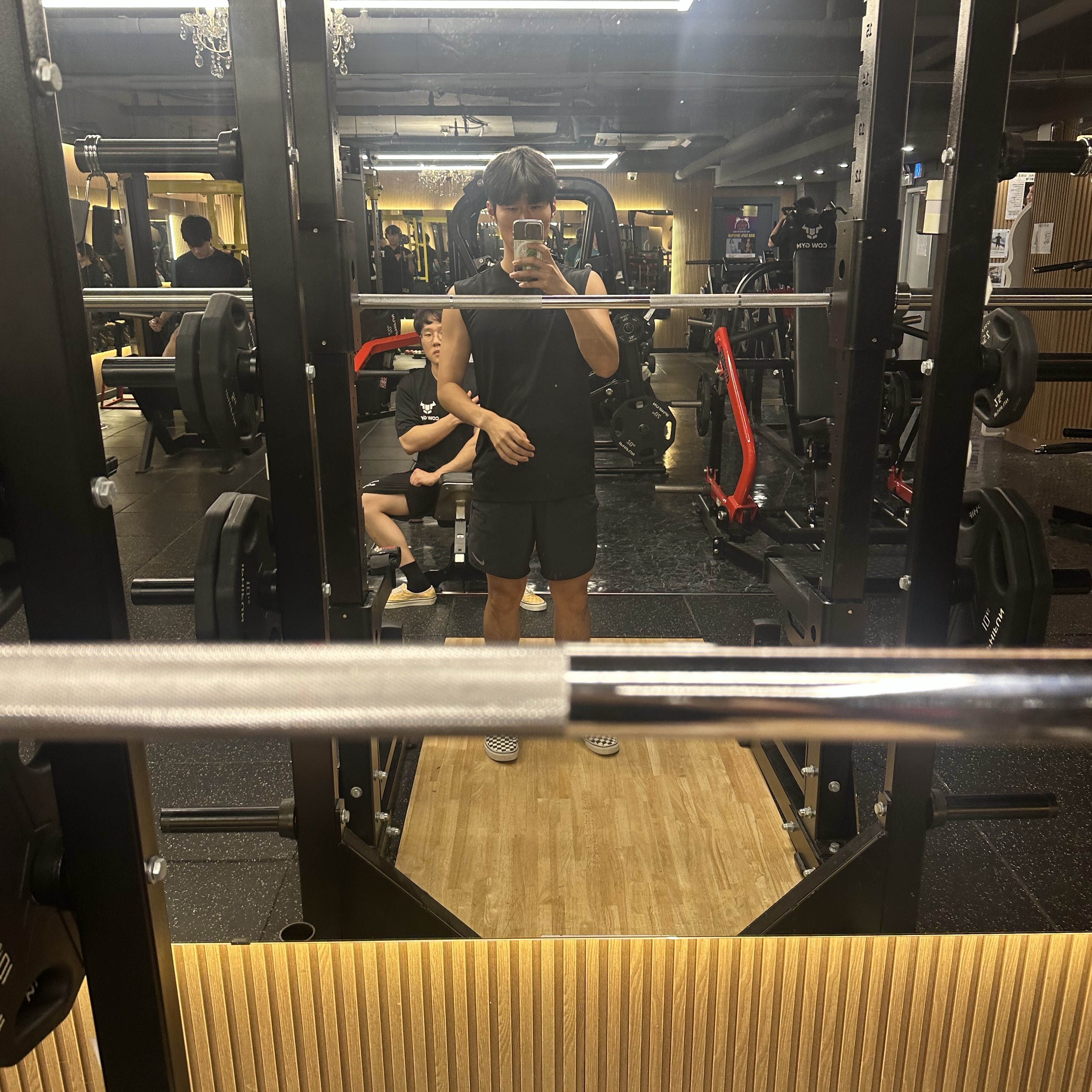 Nike Dri-Fit Legend Sleeveless Fitness T-Shirt Black - Asia 착용 스타일